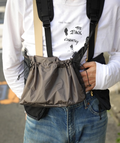 BROWN by 2-tacs BIG SACOCHE [Gray]