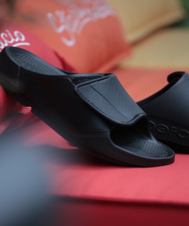 OOFOS OOAHH SPORT FLEX [Black×Matt Black]