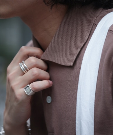 LADY WHITE CO.  S/S Two Button Polo [Sedona]