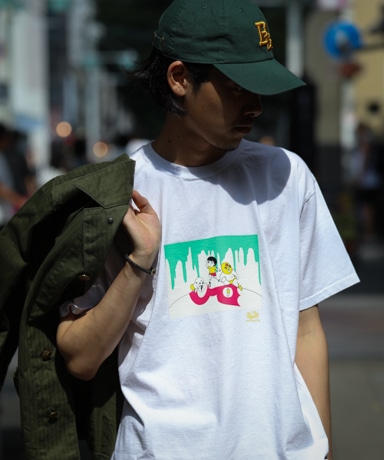 BRU NA BOINNE 子供たちプリントT [ホワイト]