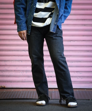 ジムシーデニムブラック(S(WOMEN) ブラック): BRU NA BOINNE ジムシーデニムブラック(S(WOMEN) ブラック): BRU NA BOINNE