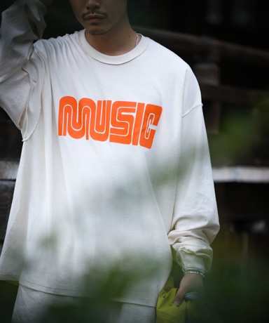 ISNESS MUSIC SP MUSIC L/S TEE/SP SF L/S TEE