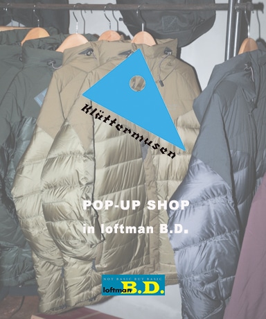 klattermusen POP-UP SHOP in loftman B.D. [vol.3]
