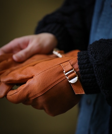 Post Production Mil-Gloves [Cognac]