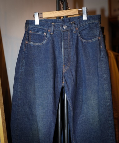 A.PRESSE Washed Denim Pants E/Black Washed Denim Pants
