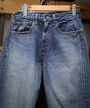 CIOTA インディゴスビン13.5ozテーパードデニム/ブラックスビン13.5ozテーパードデニム