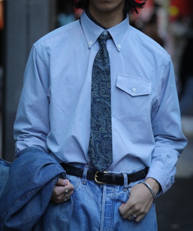 ENGINEERED GARMENTS IVY BD Shirt [Jade(Cotton Iridescent)]