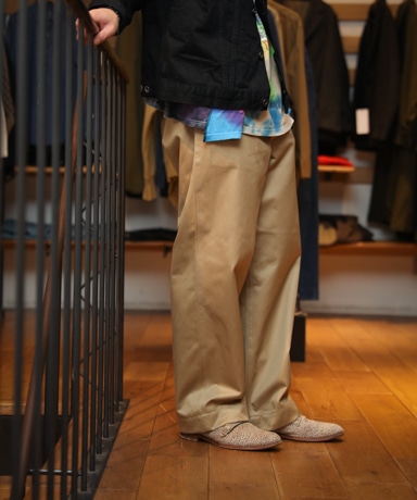 CIOTA Weapon Chino Cloth Pants (41 Khaki) [Beige]