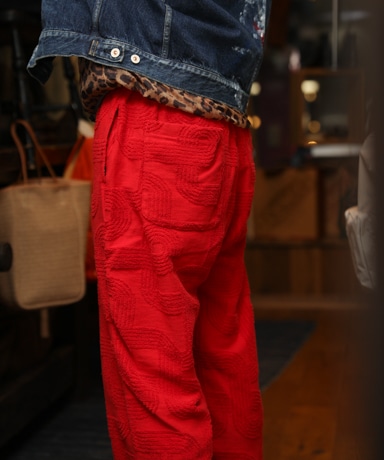 パンツ pellicule lacebelt flaredenim lacebelt flaredenim｜PELLICULE | ぺリキュール
