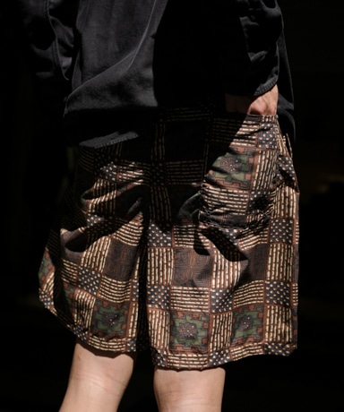 BURLAP OUTFITTER TRACK SHORT(BATIK)