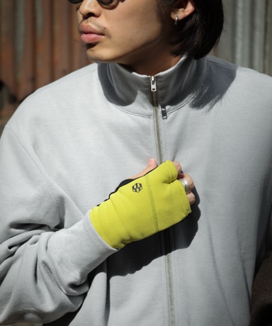 サージュデクレ　ヘリンボーンベスト　別注 希少なヘリンボーンを採用 》JERKIN VEST MIX - FRENCH DUCK
