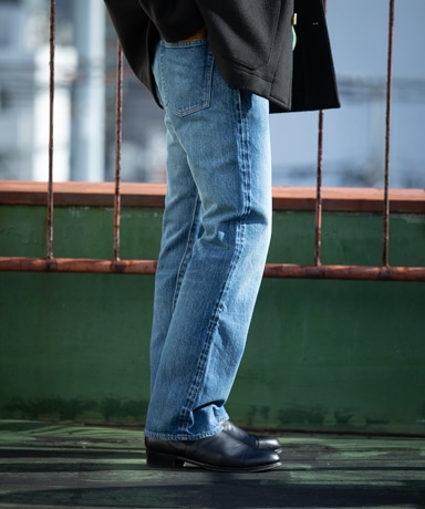 Straight 5 Pocket Pants(28(MEN) Medium Black/ミディアム