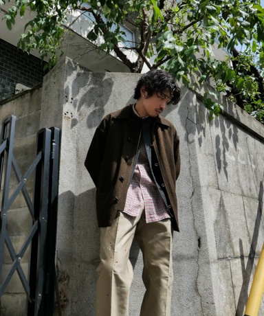 新品未使用R&D.M.Cop-ブランケットWINDOW PANE 新品未使用R&D.M.Cop-ブランケットWINDOW PANE