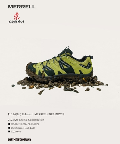 【10.24(Fri) Release. | MERRELL×GRAMICCI】