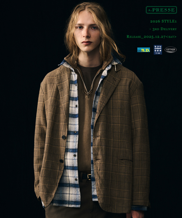 【12.27(sat) Release. | A.PRESSE 2026 Style1-3rd Delivery】