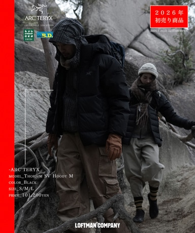 【2026 初売り商品 | ARC'TERYX Thorium Collection 】