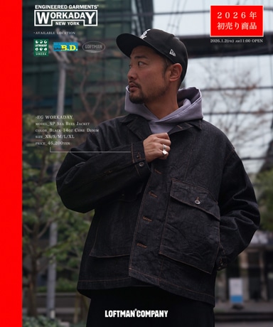 【2026 初売り商品 | EG WORKADAY SP Sea Bees Jacket】