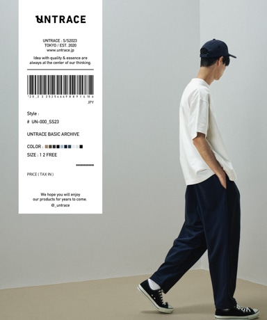 UNTRACE [アントレース] 2023SS START