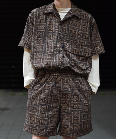 DAIWA PIER39 [ダイワピア39] 23SS "Tech Sports Open Collar Shirts S/S" & "Tech Easy Shorts Batik"