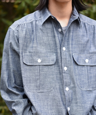 Monitaly [モニタリー] 23SS "Giorgio Work Shirt"