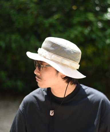 THE NORTH FACE PURPLE LABEL [ザノースフェイスパープルレーベル] 23SS "Polyester Linen Field Hat"