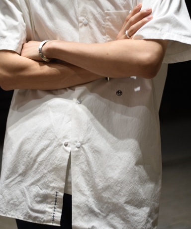 nanamica [ナナミカ] 23SS "Regular Collar Wind H/S Shirt"