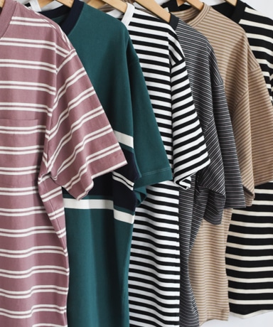 SUMMER BORDER TEE COLLECTION.