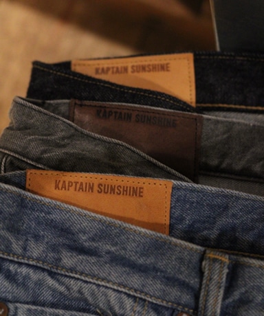 KAPTAIN SUNSHINE[キャプテンサンシャイン] Skate Shoecut Denim Pants