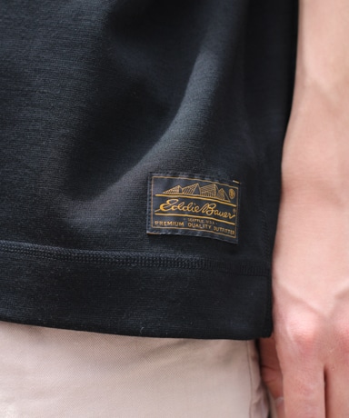 Eddie Bauer  Black Tag Collection[エディバウアーブラックタグコレクション] All Purpose Merino Crew Neck Short Sleeve