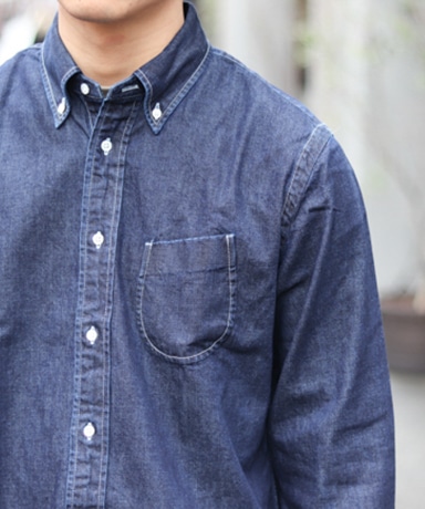 HAND ROOM [ハンドルーム] 2023SS デニムBDシャツ