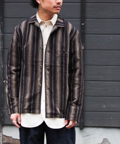 FRANK LEDER [フランクリーダー] 23SS Farmers Striped Cotton/Linen Collection