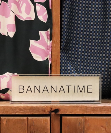 BANANATIME [ バナナタイム ] 23FW COLLECTION “the geometric shapes and lines”