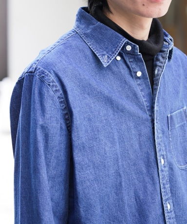 HAND ROOM [ハンドルーム] 2024SS デニムボタンダウンシャツ