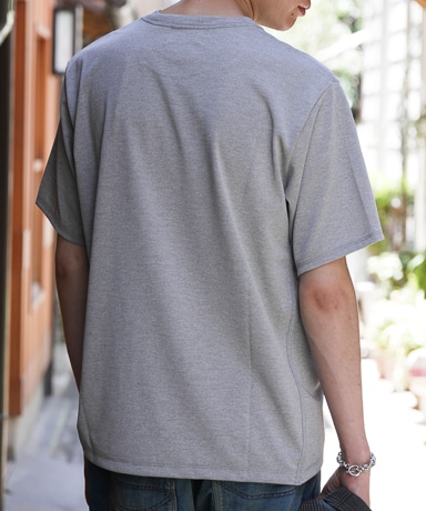 HANDROOM [ ハンドルーム ] POLYESTER COTTON FEEL T-SHIRTS