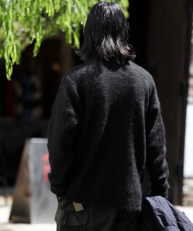 oll オール　京都　framework フリース　ジップアップ　ネイビー LOFTMANCOOP KYOTO