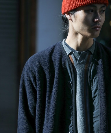 KRIS VAN ASSCHE テーラード　ドッキングパーカー KRIS VAN ASSCHE テーラード ドッキングパーカー