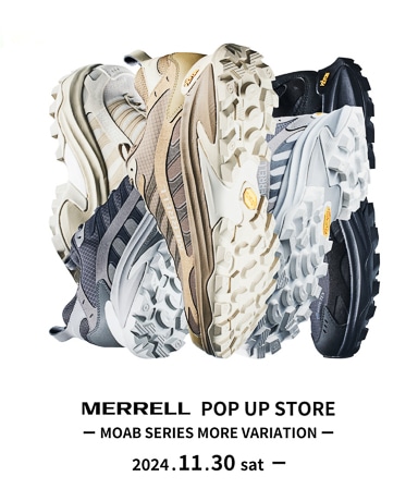 MERRELL POP UP STORE - MOAB SERIES MORE VARIATION -