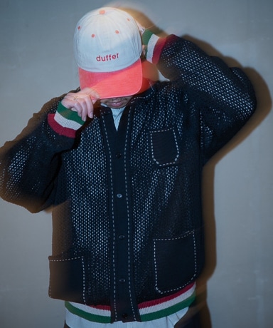 The DUFFER N NEPHEWS [ ザ ダファー アンド ネフューズ ] 2025SS MESH YARDIE CARDIE
