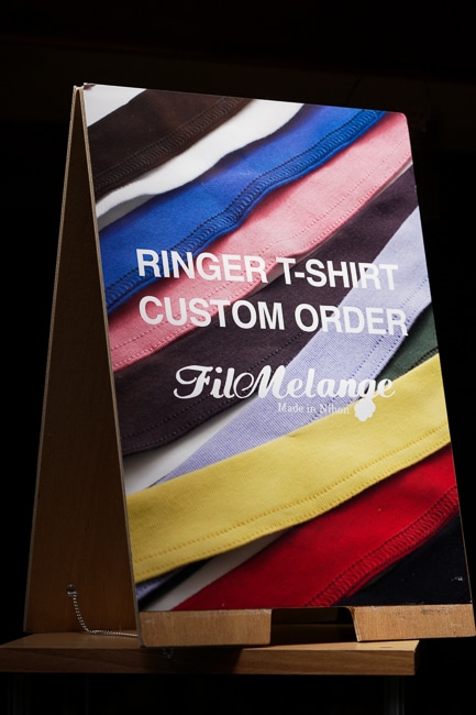 Filmelange Ringer T-Shirt Custom Order Fair 京都編