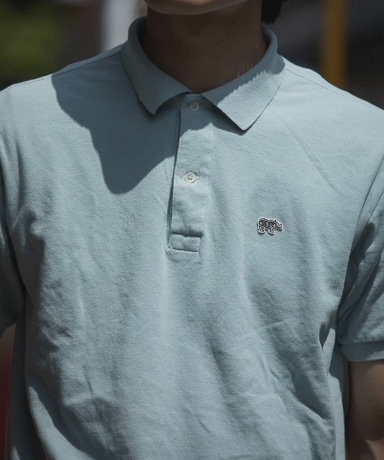 SCYE BASICS [ サイ ベーシックス ] COTTON PIQUE POLO SHIRT