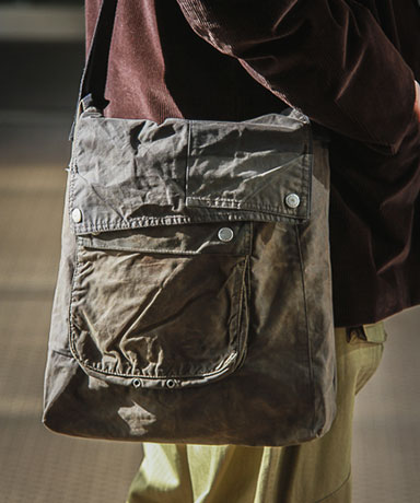 新年初売り① N-EM-CEE [Vintage Barbour Remake Pouch]