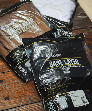 SOFFE [Military 3Pack Tee -Made in USA-]