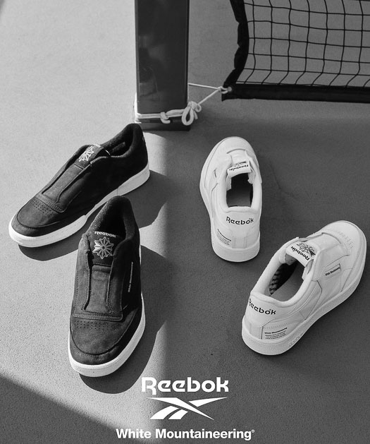 WHITE MOUNTAINEERING x Reebok [Club C 85 Vintage Slip-on] 10/5(sat)~