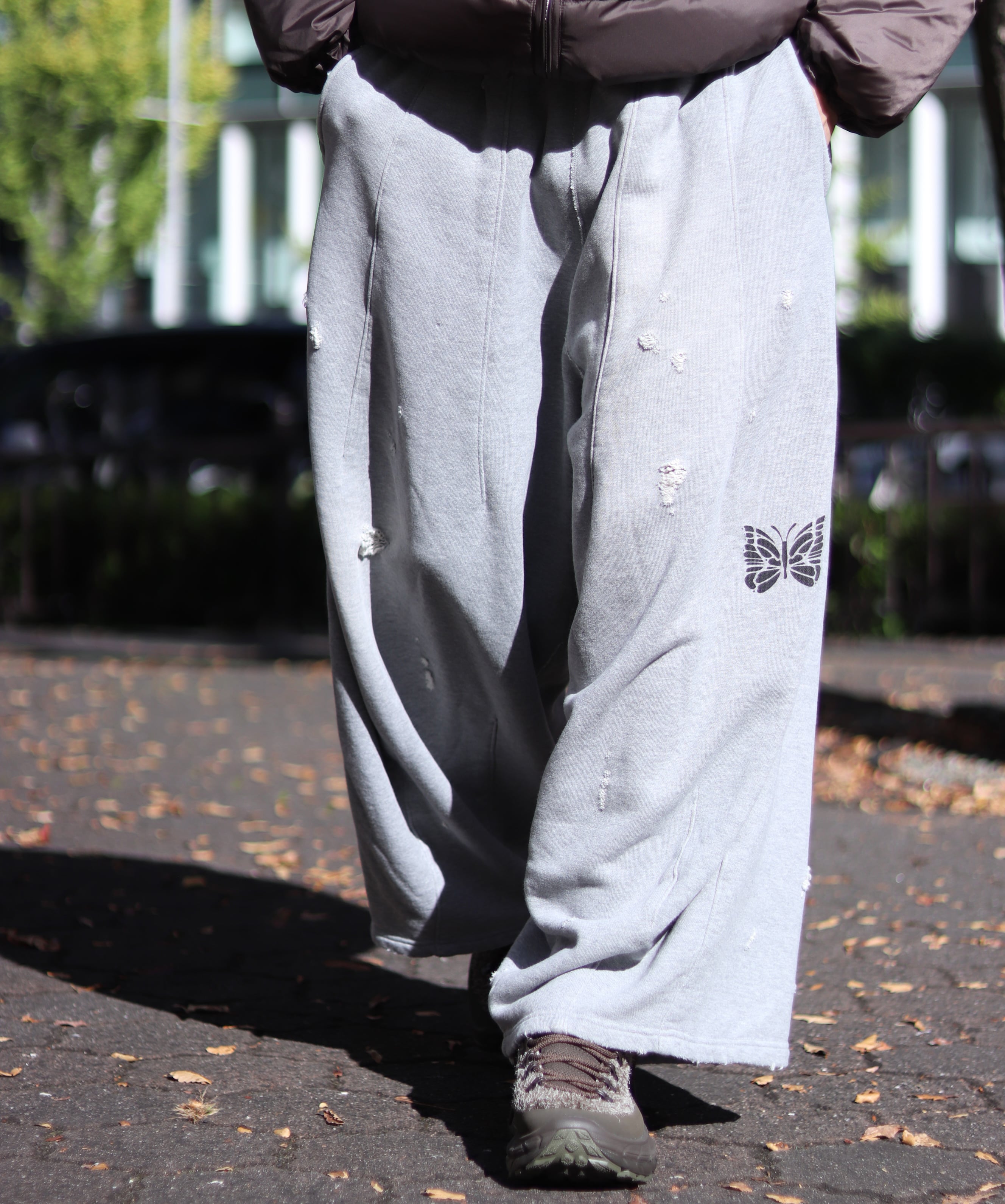 NEEDLES DECONSTRUCTED H.D. SWEAT PANTS