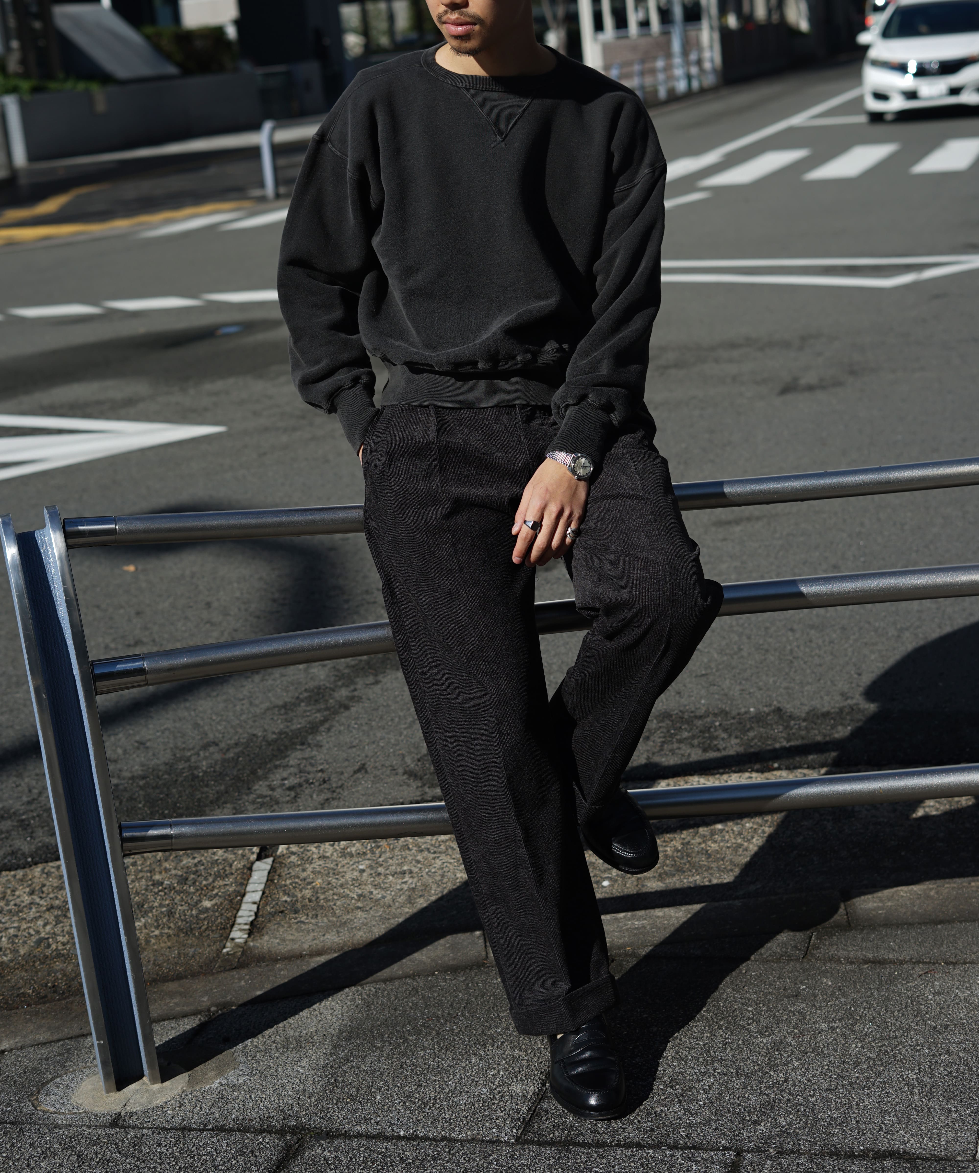 T.T LOT.603 SWEAT SHIRT/LOT.201 WORK TROUSERS