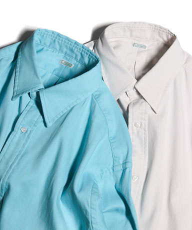 Double Weave Twill Regular Collar Shirt(1(MEN) Ecru/エクリュ Double Weave Twill Regular Collar Shirt(1(MEN) Ecru/エクリュ