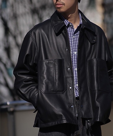 CCU 26SS Coverall Shirt - Sheep Skin