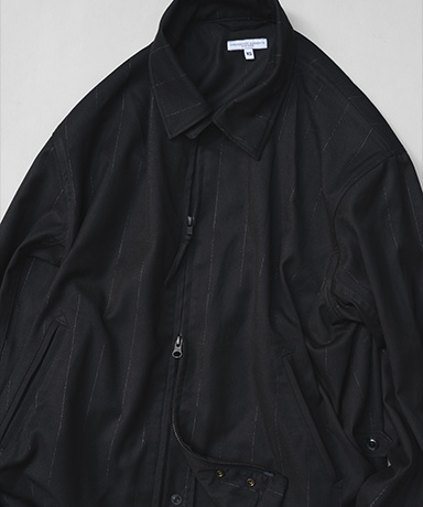 Claigton Jacket - Polyester Lurex Stripe