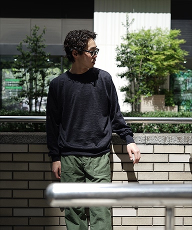 BATONER CHOMA CREW NECK/CHOMA HENLY NECK SHORT SLEEVE