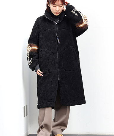 【PENDLETON/ペンドルトン】Boa Zip Hoodie/Boa Stand Long Coat